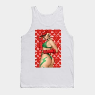 DTMA Cammy White Tank Top